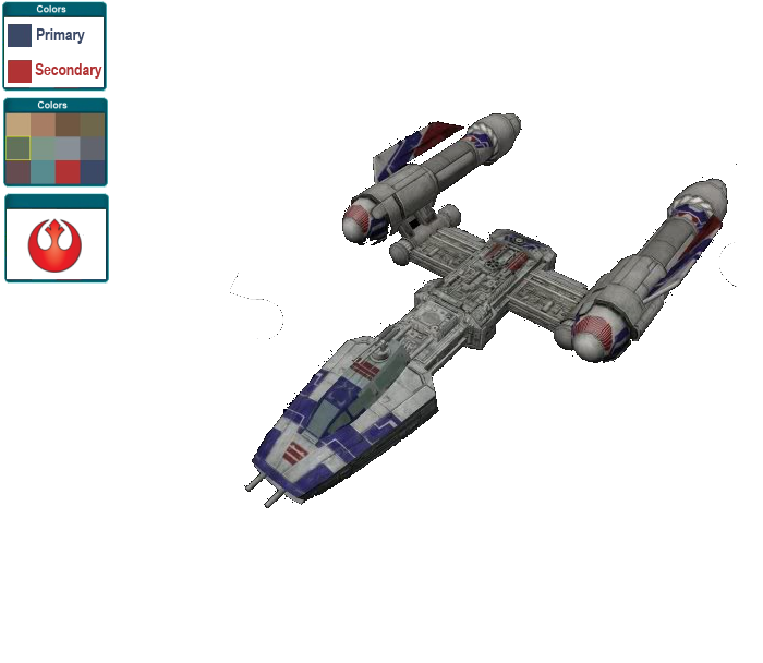 Loading Rebel y-wing